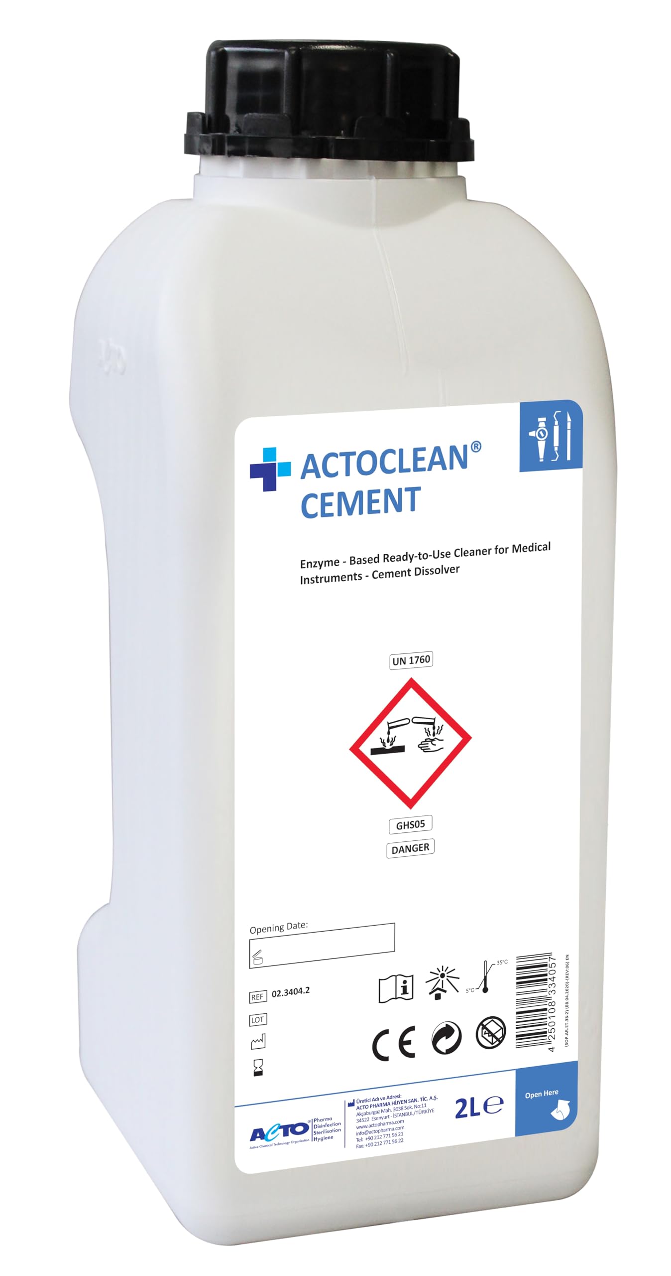 ACTOCLEAN CEMENT 2L